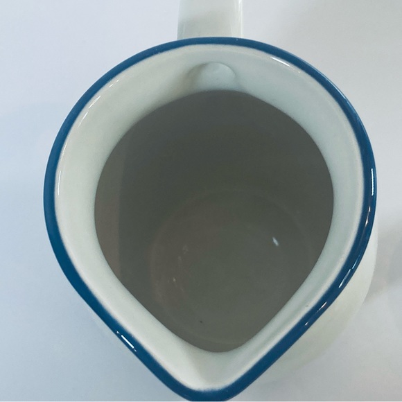 Pfaltzgraff Northwinds Creamer Vintage USA Blue Green No Chips or Cracks - Picture 6 of 6
